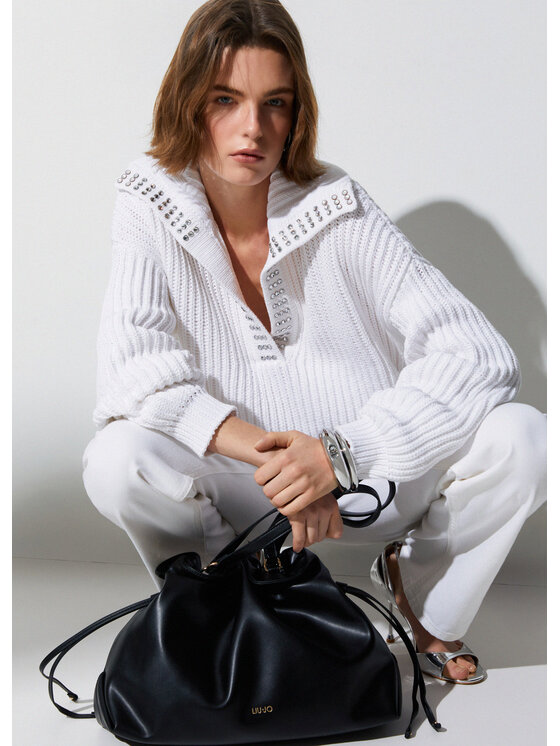 Liu Jo Liu Jo Maglione WA6023MA77R10701 Bianco Regular Fit