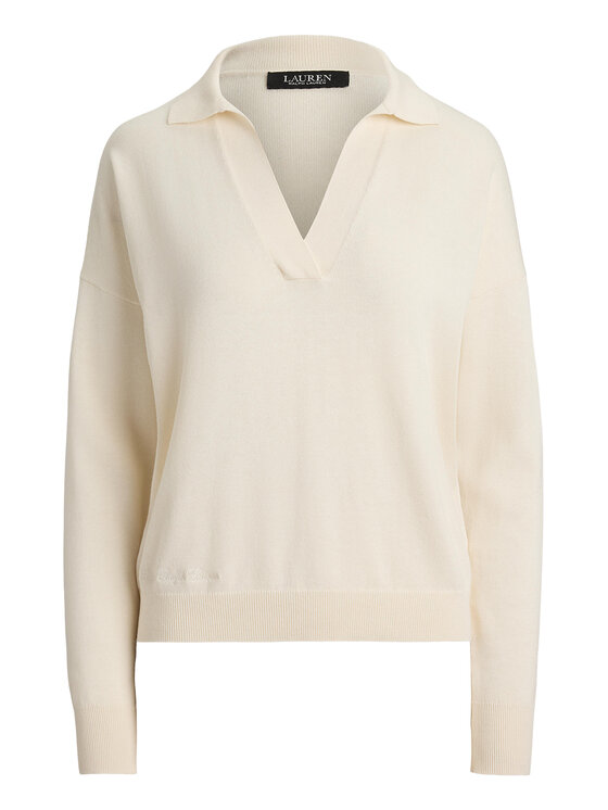 LAUREN RALPH LAUREN LAUREN RALPH LAUREN Pulover 200P14056001 Kremna Regular Fit