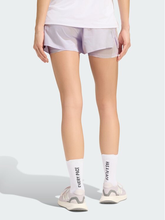 adidas adidas Szorty sportowe 158730 Fioletowy Regular Fit