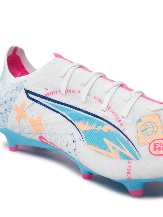 Puma Puma Buty do piłki nożnej ULTRA 5 MATCH VOL. UP FG/AG 108064 01 Biały