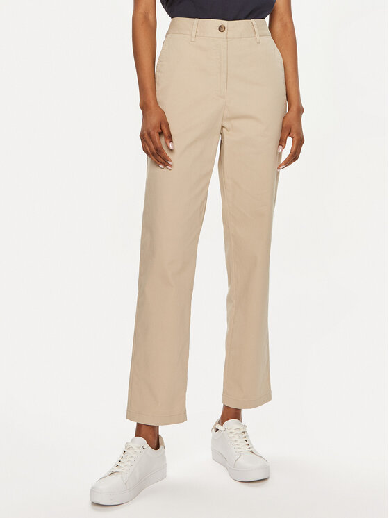 Gant Chino 4150261 Bež Slim Fit