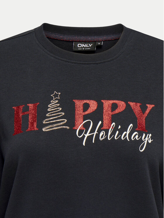 ONLY ONLY Sweatshirt Nora 15331079 Dunkelblau Regular Fit