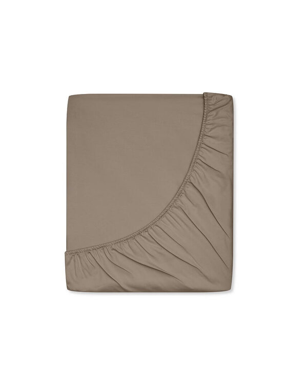 White pocket White pocket Prześcieradło satynowe Brązowy