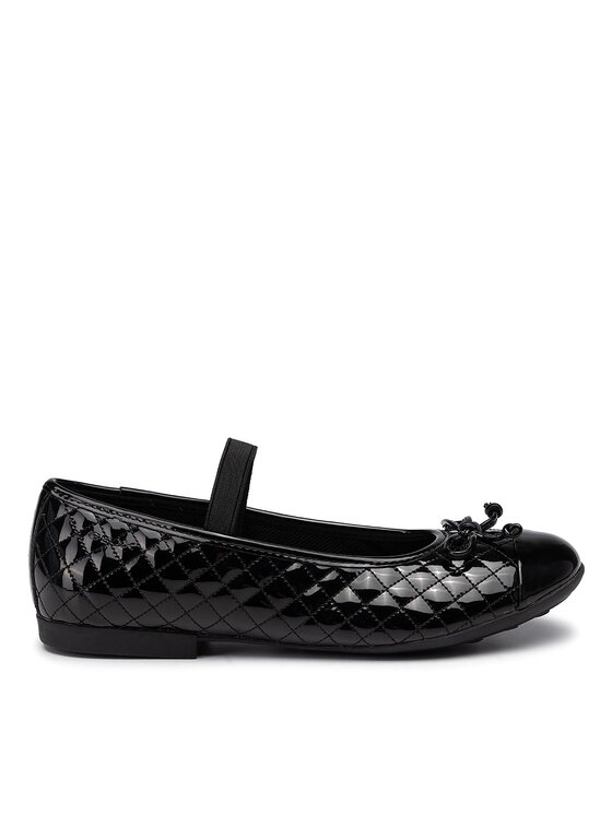 Kinder Ballerinas Geox, Schuhgröße 29 Schwarz J Plie' B J5455B 000HH C9999 S
