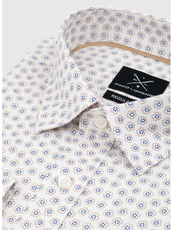 Pako Lorente Pako Lorente Koszula P22WF-1X-047 Biały Regular Fit