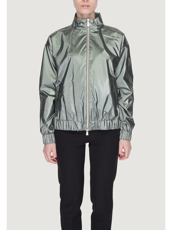 SUNS SUNS Giacca di pelle KILA Verde To Fit