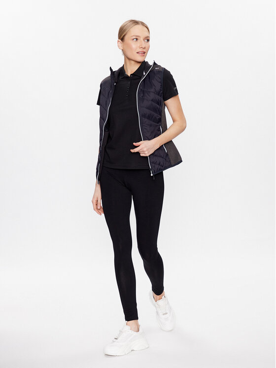 CMP CMP Treniņkrekls 3T59676 Melns Regular Fit