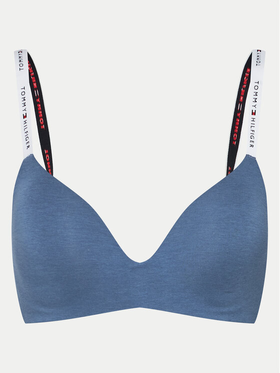 Tommy Hilfiger Tommy Hilfiger Sutien fără armătură UW0UW03821 Albastru