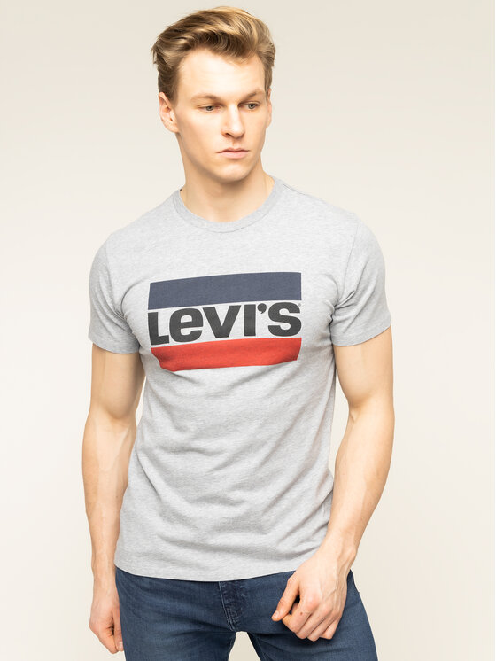 Levi`s T-shirt levi`s sportswear logo graphic maglietta uomo 39636