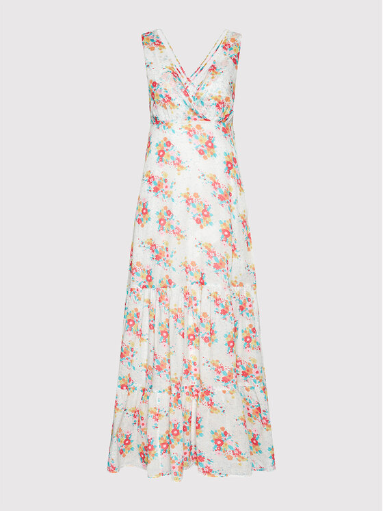 Pepe Jeans Pepe Jeans Nyári ruha Fionas PL952831 Fehér Regular Fit