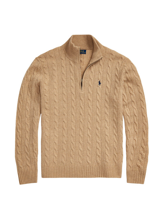 Polo Ralph Lauren Polo Ralph Lauren Pulover 710876766006 Bež Regular Fit