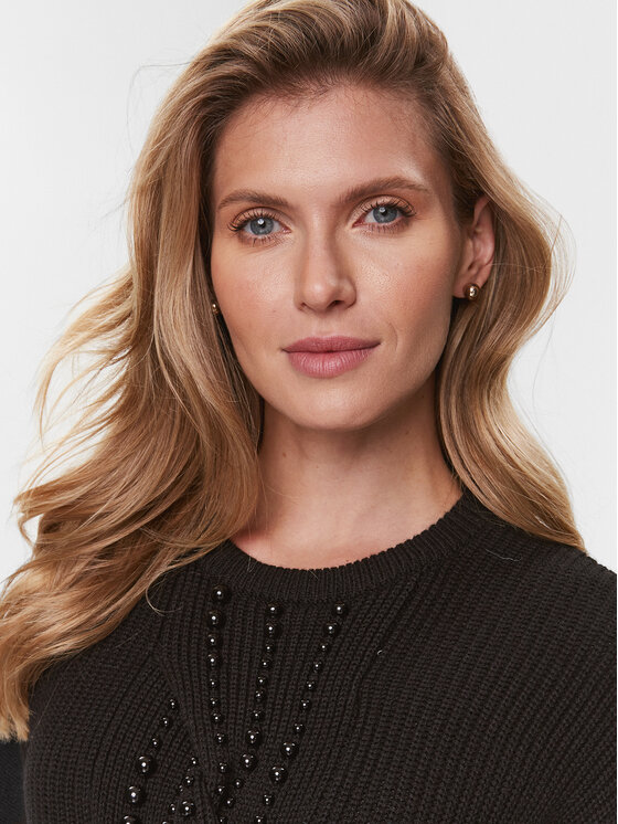 Liu Jo Liu Jo Светр MF3005 MA51I Чорний Regular Fit