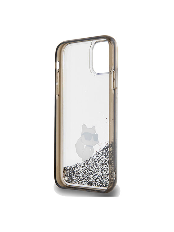 KARL LAGERFELD KARL LAGERFELD Etui na telefon iPhone 11 / Xr Przezroczysty