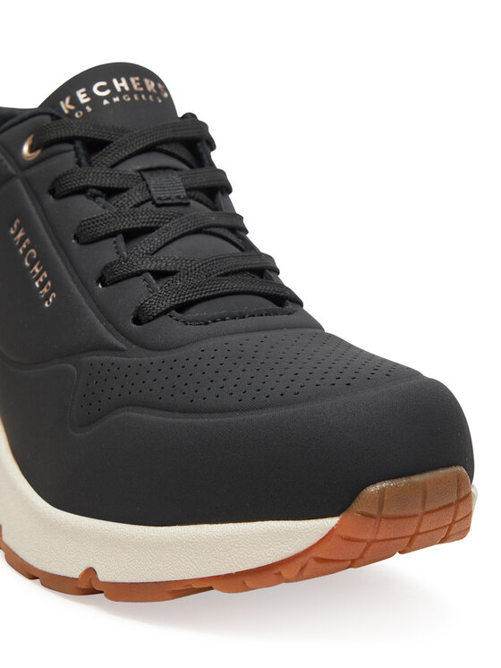 Skechers Skechers Laisvalaikio batai UNO Wedge - Hi Steps (177520-BBK) 177520/BLK Juoda