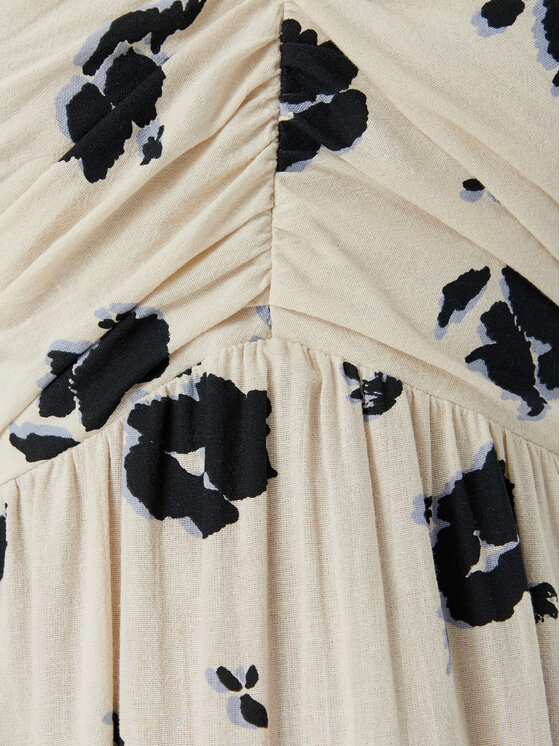 Vero Moda Vero Moda Sommerkleid Dicthe 10341603 Beige Regular Fit