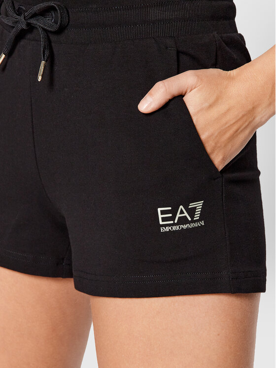 EA7 Emporio Armani EA7 Emporio Armani Szorty sportowe 3LTS53 TJCQZ 1200 Czarny Regular Fit