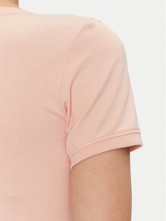 Guess Guess T-Shirt W2YI45 J1314 Oranžová Slim Fit