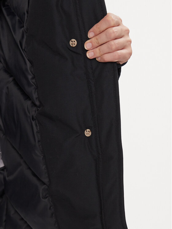 Woolrich Woolrich Kurtka puchowa Arctic Raccoon CFWWOU0538FRUT0001 Granatowy Regular Fit