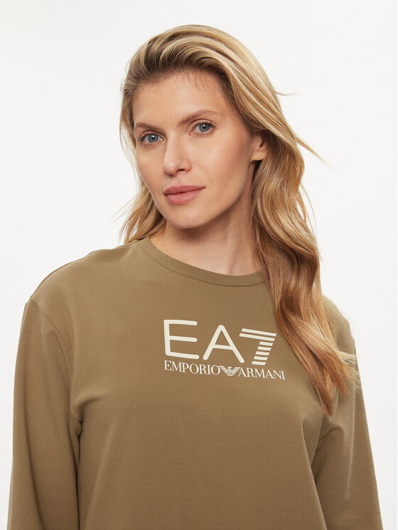 EA7 Emporio Armani EA7 Emporio Armani Спортивний костюм 3DTV55 TJTXZ 1731 Коричневий Regular Fit