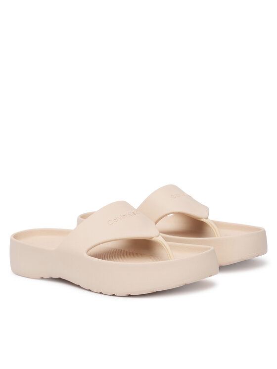 Calvin Klein Calvin Klein Čības uz pirksta One Piece Eva Flip Flop Thong HW0HW02957 Rozā