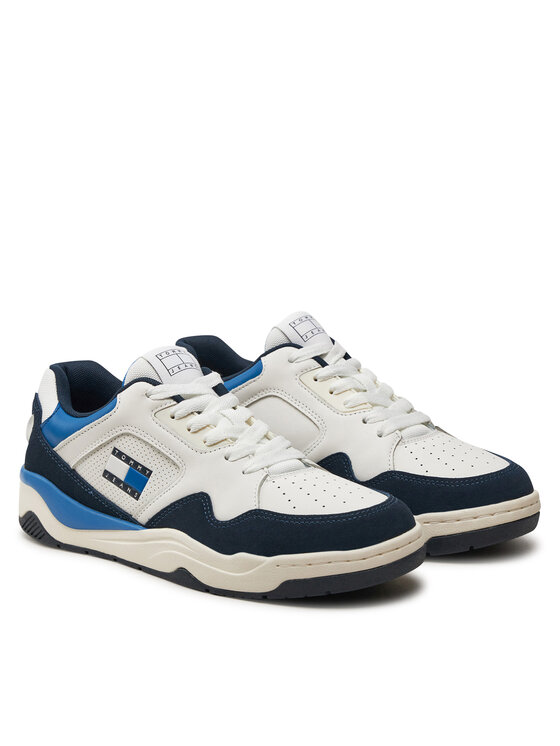 Tommy Jeans Tommy Jeans Laisvalaikio batai Tjm New Basket Sneaker Lc EM0EM01500 Tamsiai mėlyna