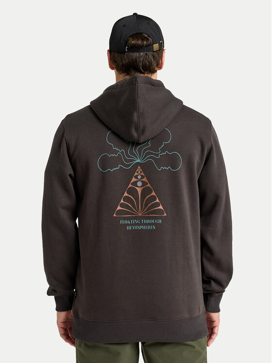 Billabong Billabong Mikina Floating Po EBYSF00174 Černá Regular Fit