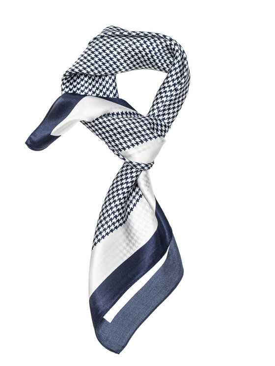 ALLORA BE UNIQUE ALLORA BE UNIQUE Foulard jedwabna Blu scuro