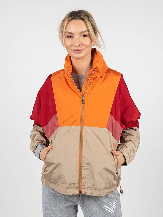 Geox Geox Kurtka przejściowa W2521K T2850 Czerwony Oversize
