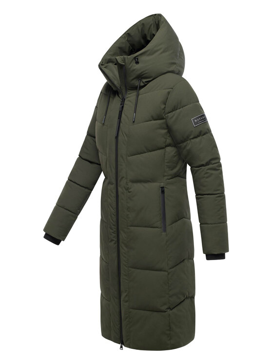 Navahoo Navahoo Kurtka zimowa Schokokuss Zielony Regular Fit