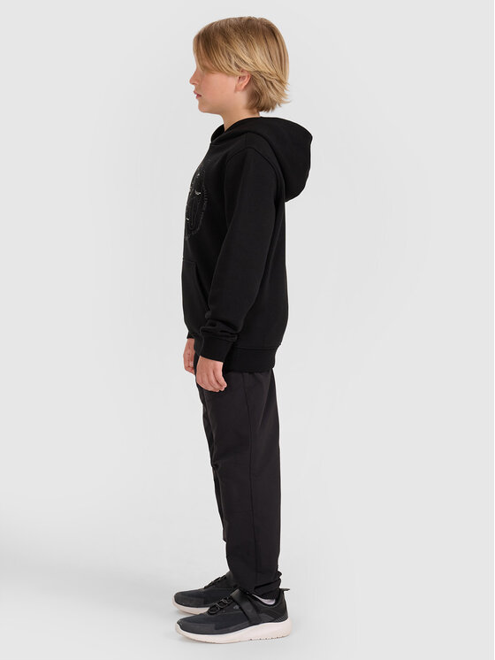 4F 4F Bluza URBAN COMMUTER Czarny Regular Fit