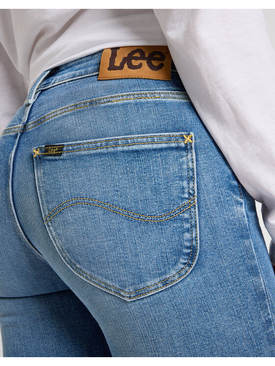 Lee Lee Jeansy ELLY Niebieski Slim Fit