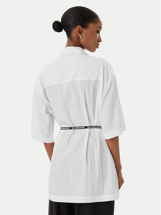 Karl Lagerfeld Jeans Karl Lagerfeld Jeans Camicia B2W11022 Bianco Relaxed Fit