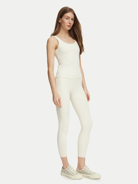 Guess Guess Top V6BP09 K6727 Krémová Slim Fit