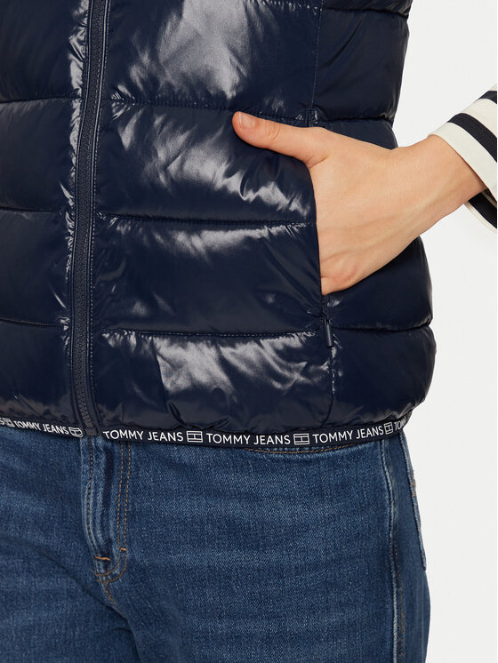 Tommy Jeans Tommy Jeans Vesta DW0DW19390 Tmavomodrá Regular Fit