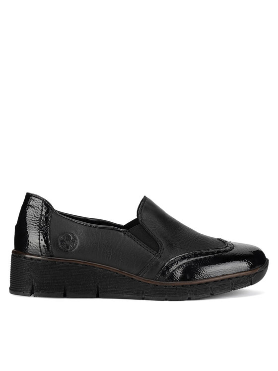 Rieker Rieker Halbschuhe 53776-00 Schwarz