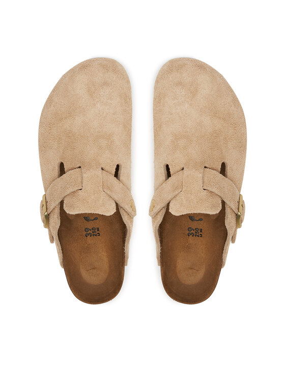 Birkenstock Birkenstock Klapki Boston 1030883 Beżowy