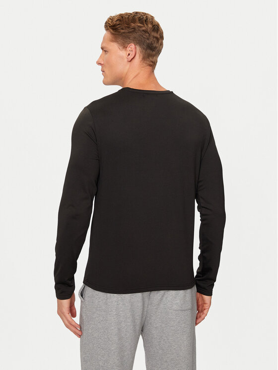Ysabel Mora Ysabel Mora Longsleeve 70102 Czarny Slim Fit