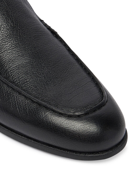 Calvin Klein Calvin Klein Loaferice Low Prof Loafer Txt Lth HM0HM02175 Crna