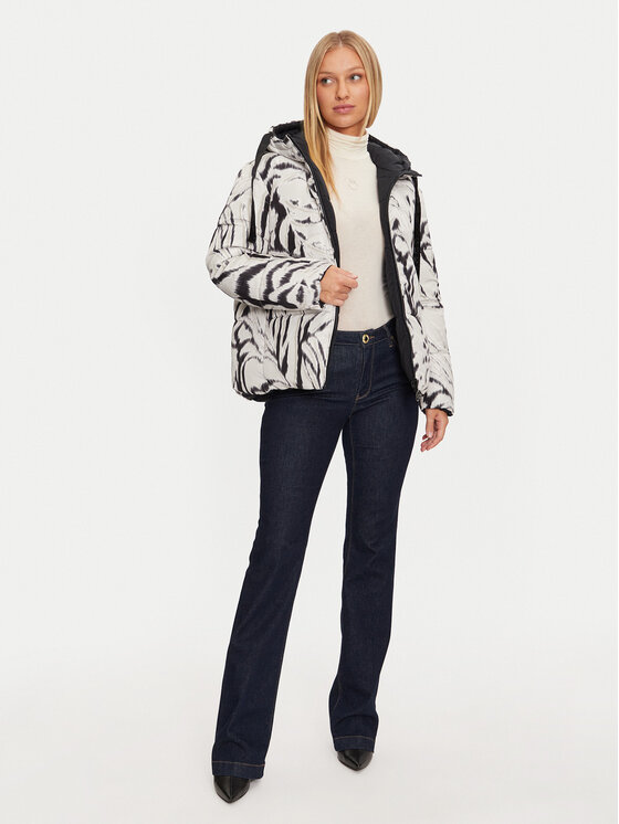 Guess Guess Μπουφάν πουπουλένιο Emelie W4BL38 WGK12 Μαύρο Regular Fit