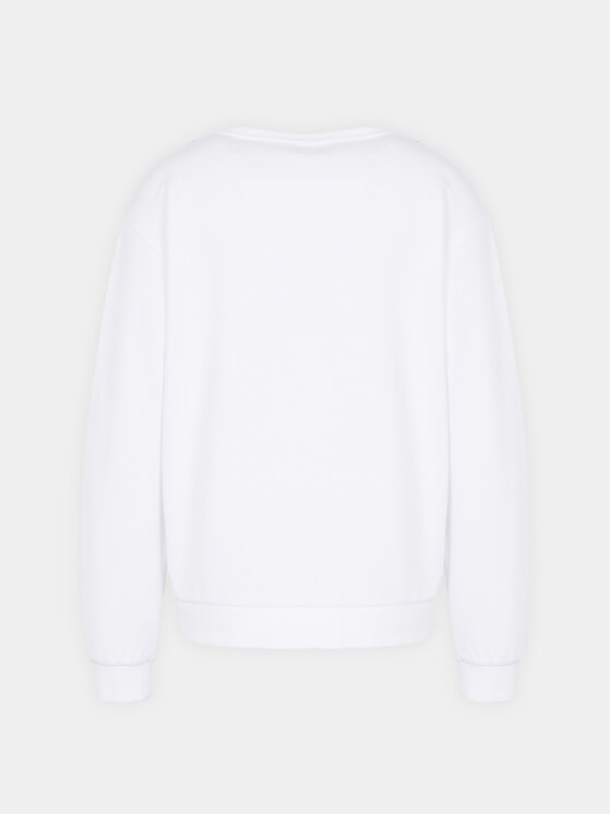 EA7 Emporio Armani EA7 Emporio Armani Džemperis 6RTM25 TJKWZ 1100 Balta Regular Fit