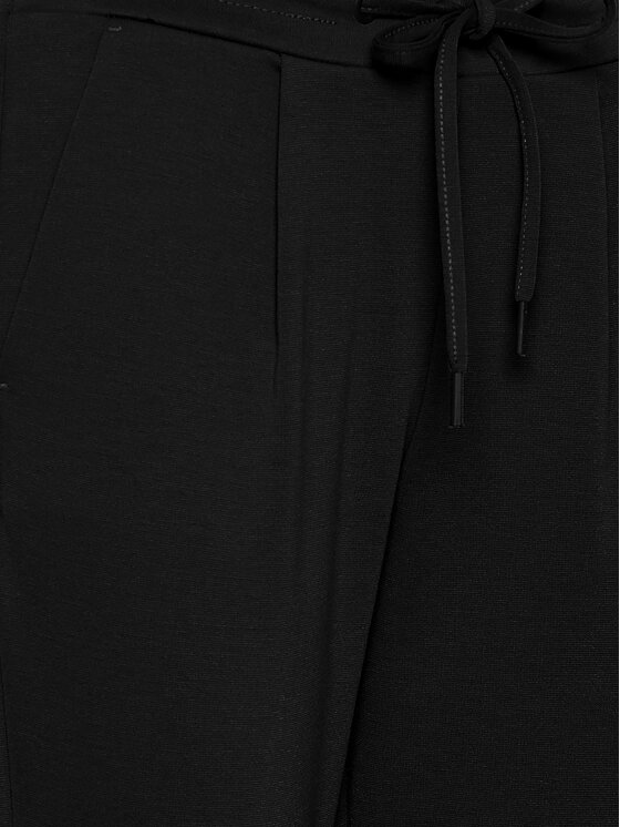 ICHI ICHI Pantaloni di tessuto 20104757 Nero Slim Fit