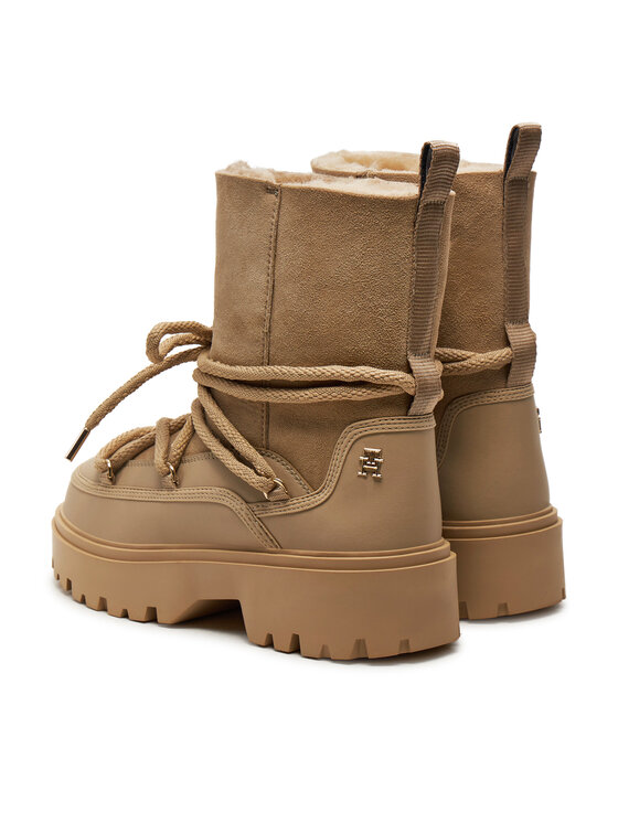 Tommy Hilfiger Tommy Hilfiger Schneeschuhe FW0FW08085 Beige