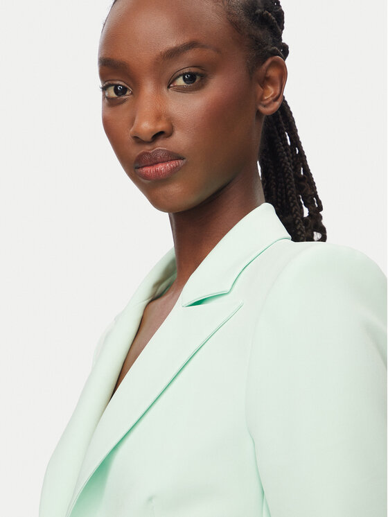 Rinascimento Rinascimento Švarkas CFC0128640003 Žalia Regular Fit