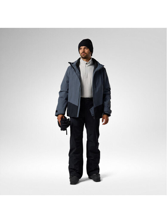 Rossignol Rossignol Spodnie narciarskie M 4Ws Blackside Insulated Pant Czarny Regular Fit