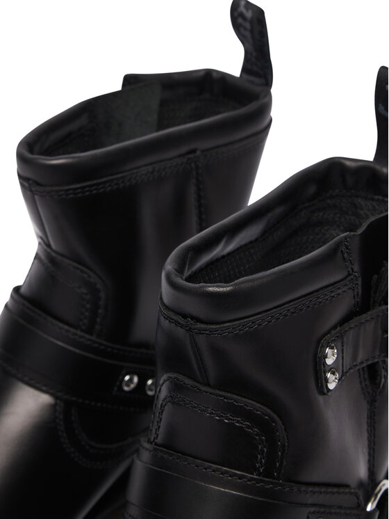 Dr. Martens Dr. Martens Polokozačky Anistone HRNS Black Orleans DM42583001 Černá
