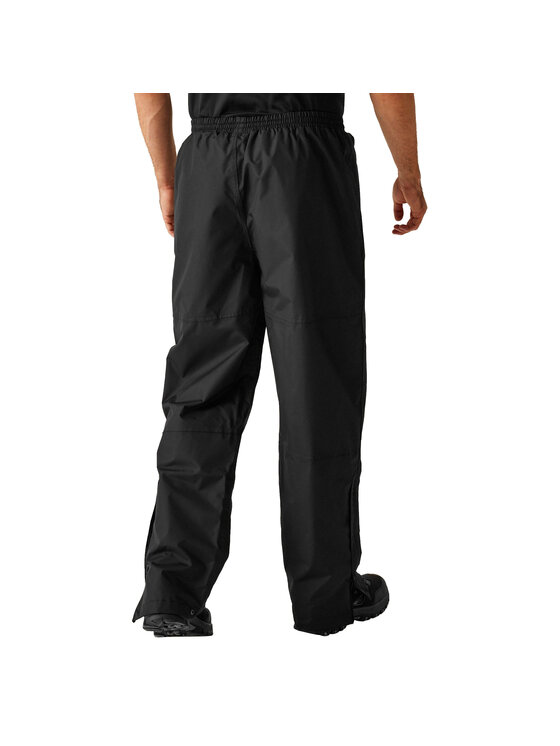Regatta Regatta Spodnie przeciwdeszczowe Linton Czarny Comfort Fit