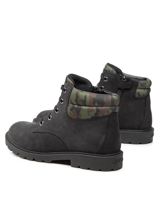 Geox Geox Trapery J Shaylax B. B J16FAB 04515 C9B3Y D Czarny