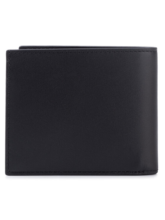 Lacoste Lacoste Sada peňaženka a puzdro na karty M Billfold Coin Box NH2505FG Čierna
