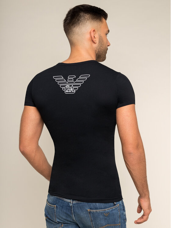 Emporio Armani Underwear Emporio Armani Underwear T-Shirt 110810 CC735 00020 Czarny Slim Fit