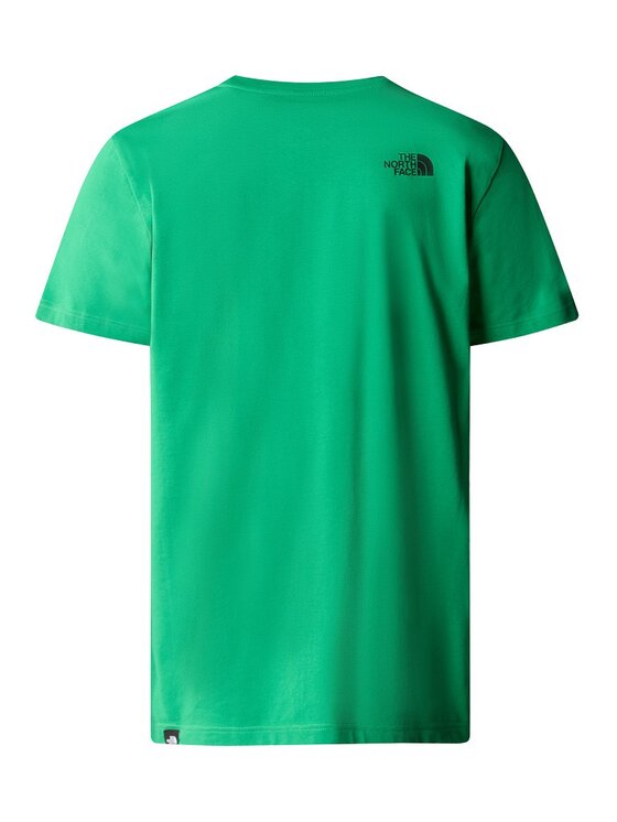 The North Face The North Face T-Shirt Simple Dome Tee Zielony Regular Fit